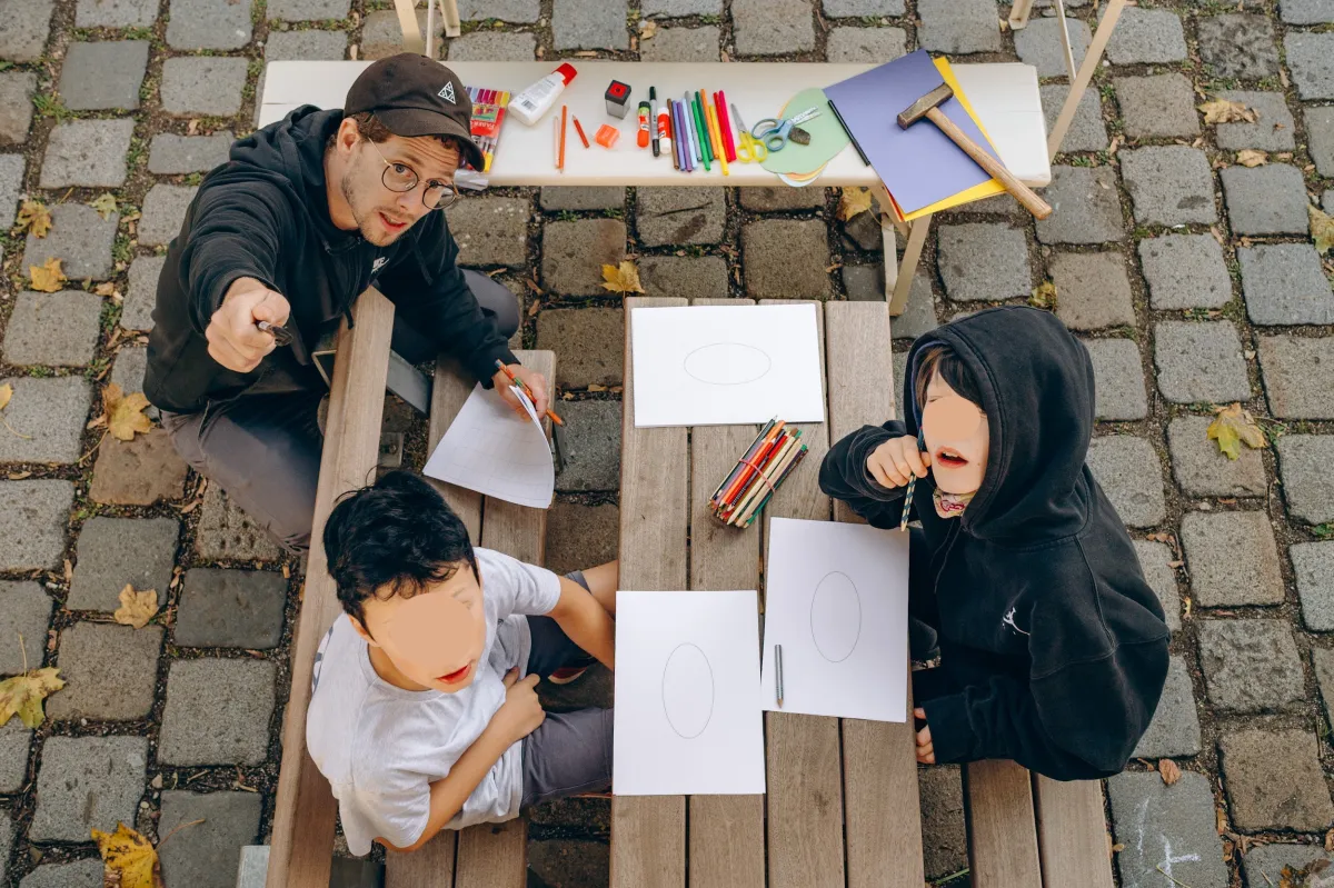 Kinderwerkstatt beim Zukünfte-Forum