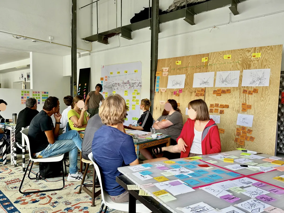 Zukünfte-Workshop mit Bürgerinnen und Bürgern aus dem Quartier