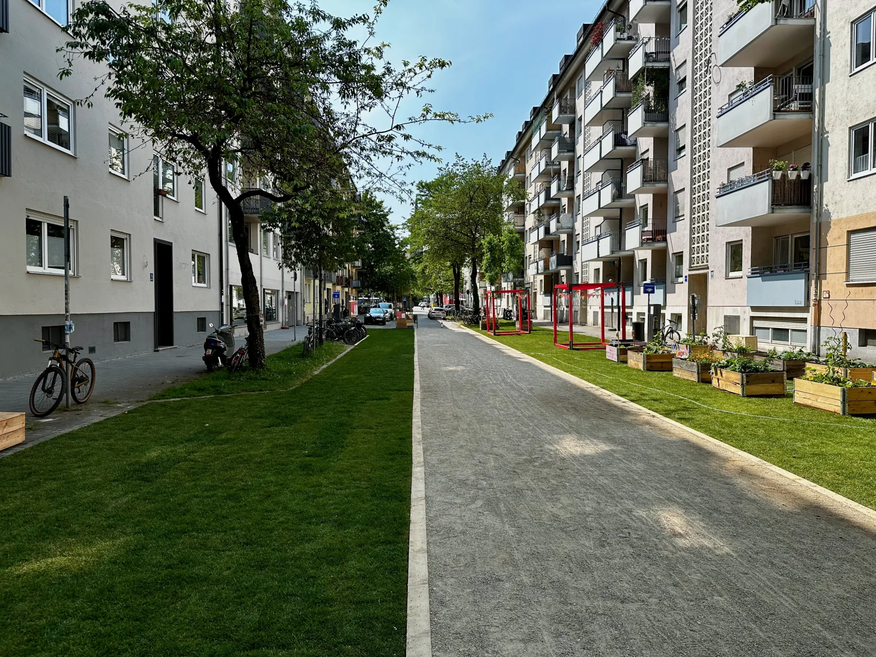 Reallabor in der Kolumbusstraße