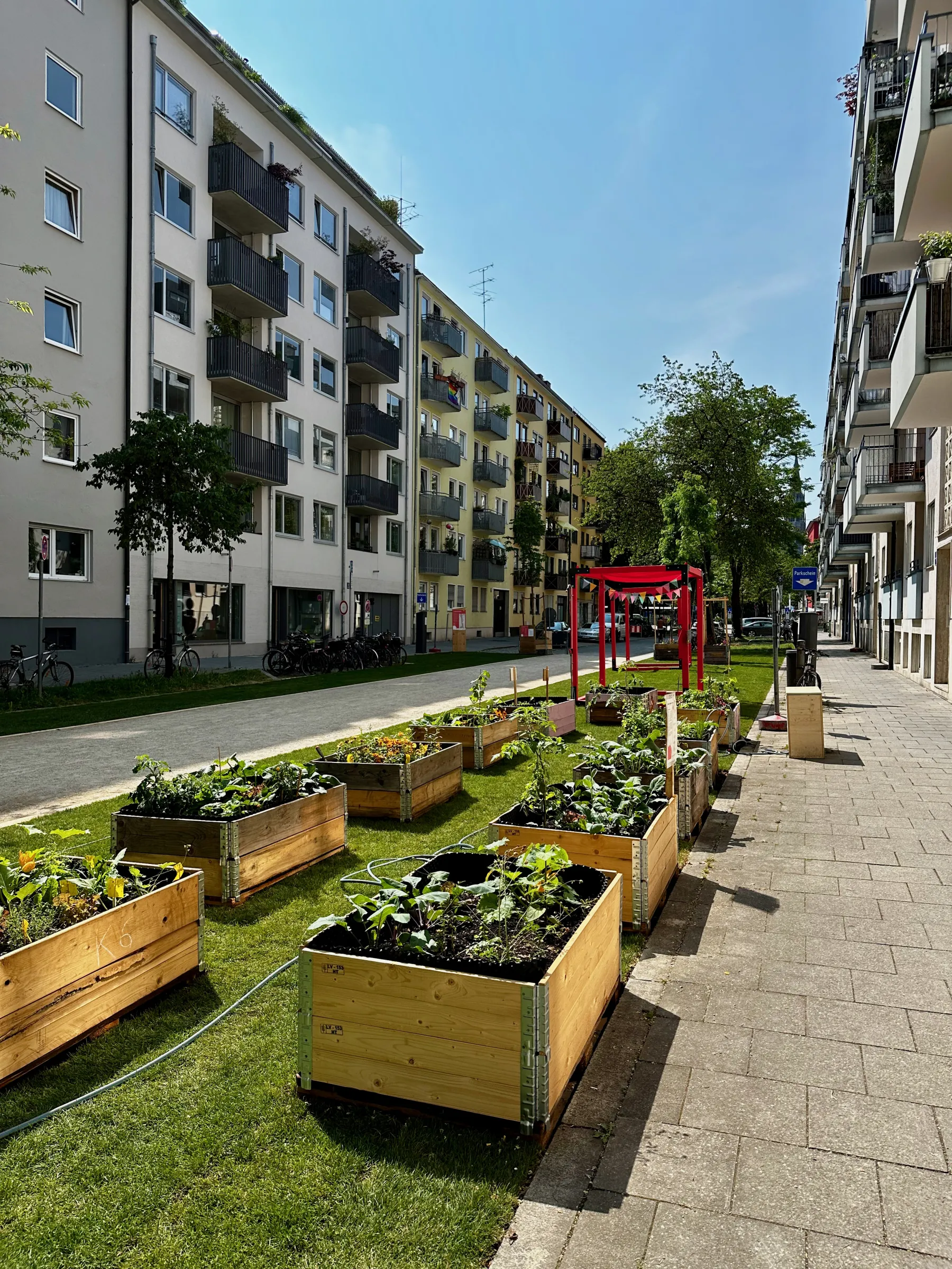 Reallabor in der Kolumbusstraße