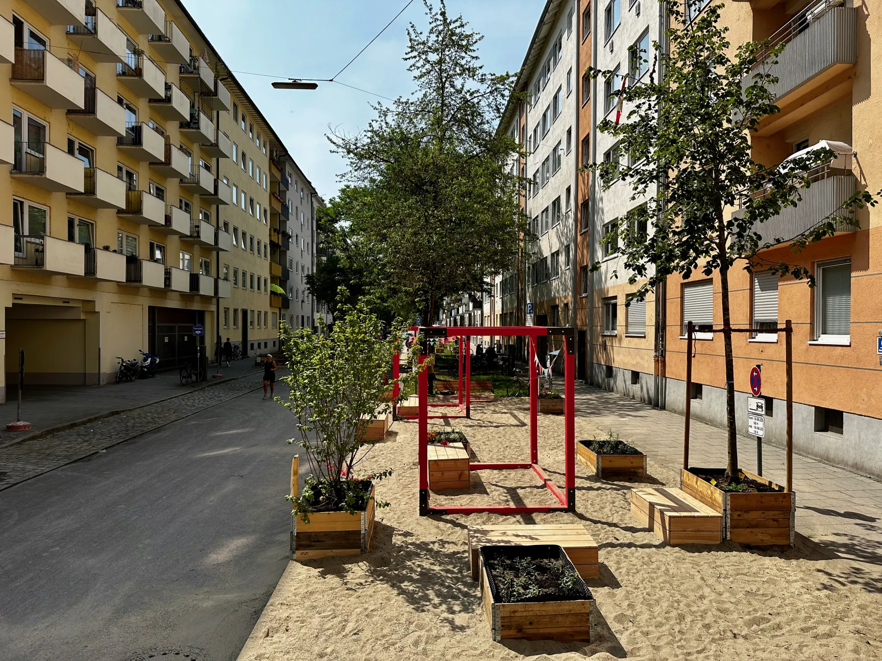Reallabor in der Kolumbusstraße