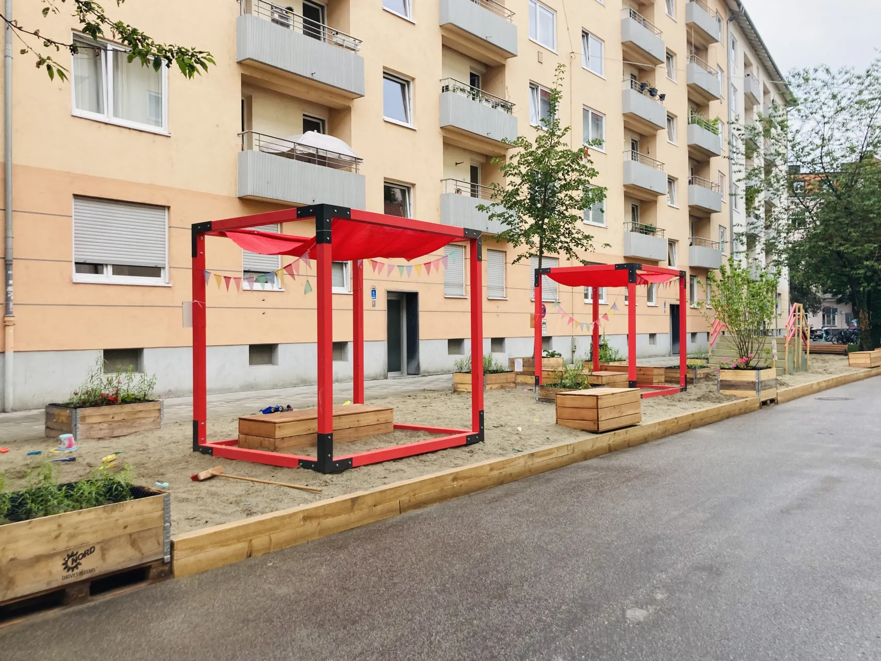Reallabor in der Kolumbusstraße