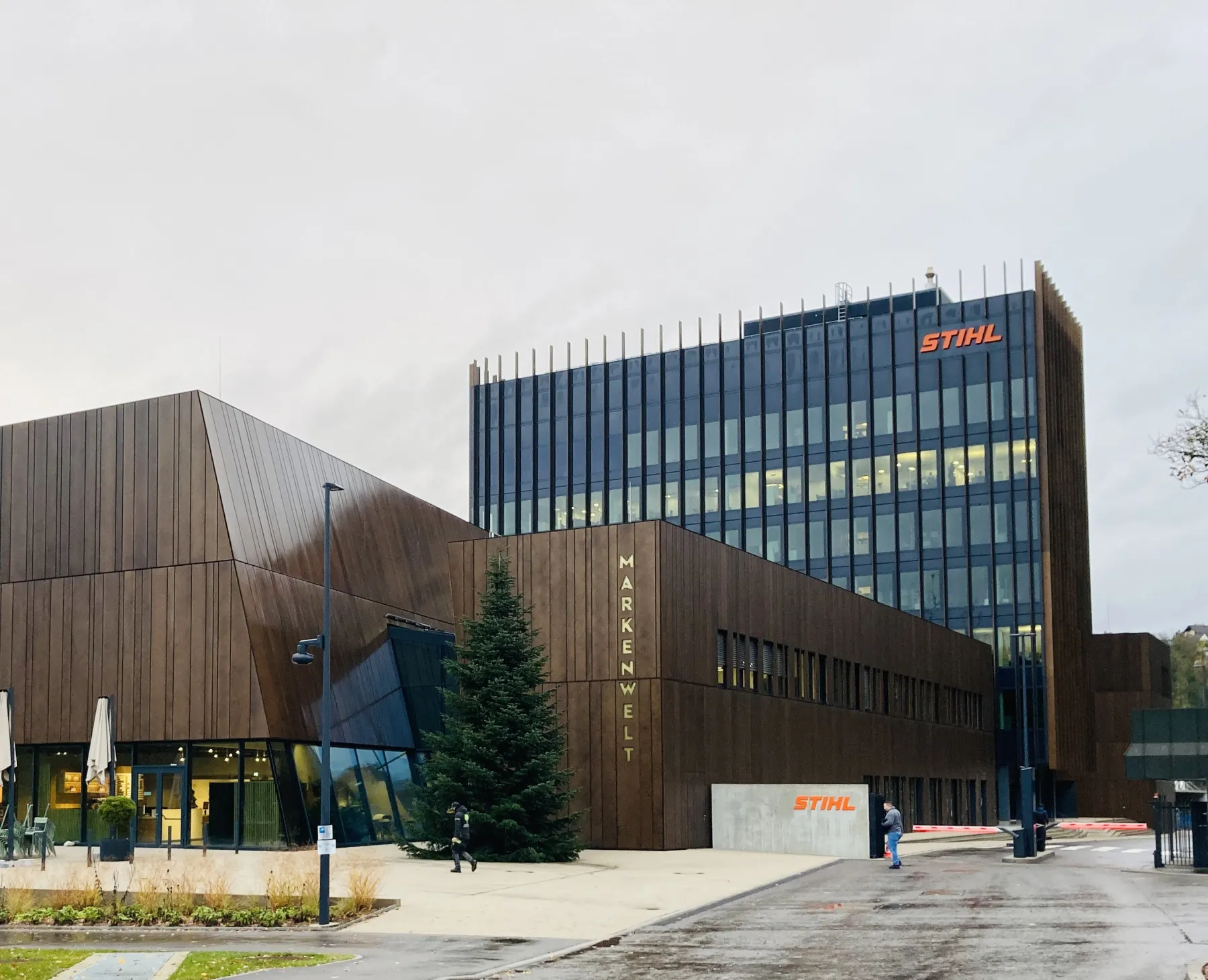 STIHL headquarters and brand experience centre »Markenwelt« in Waiblingen